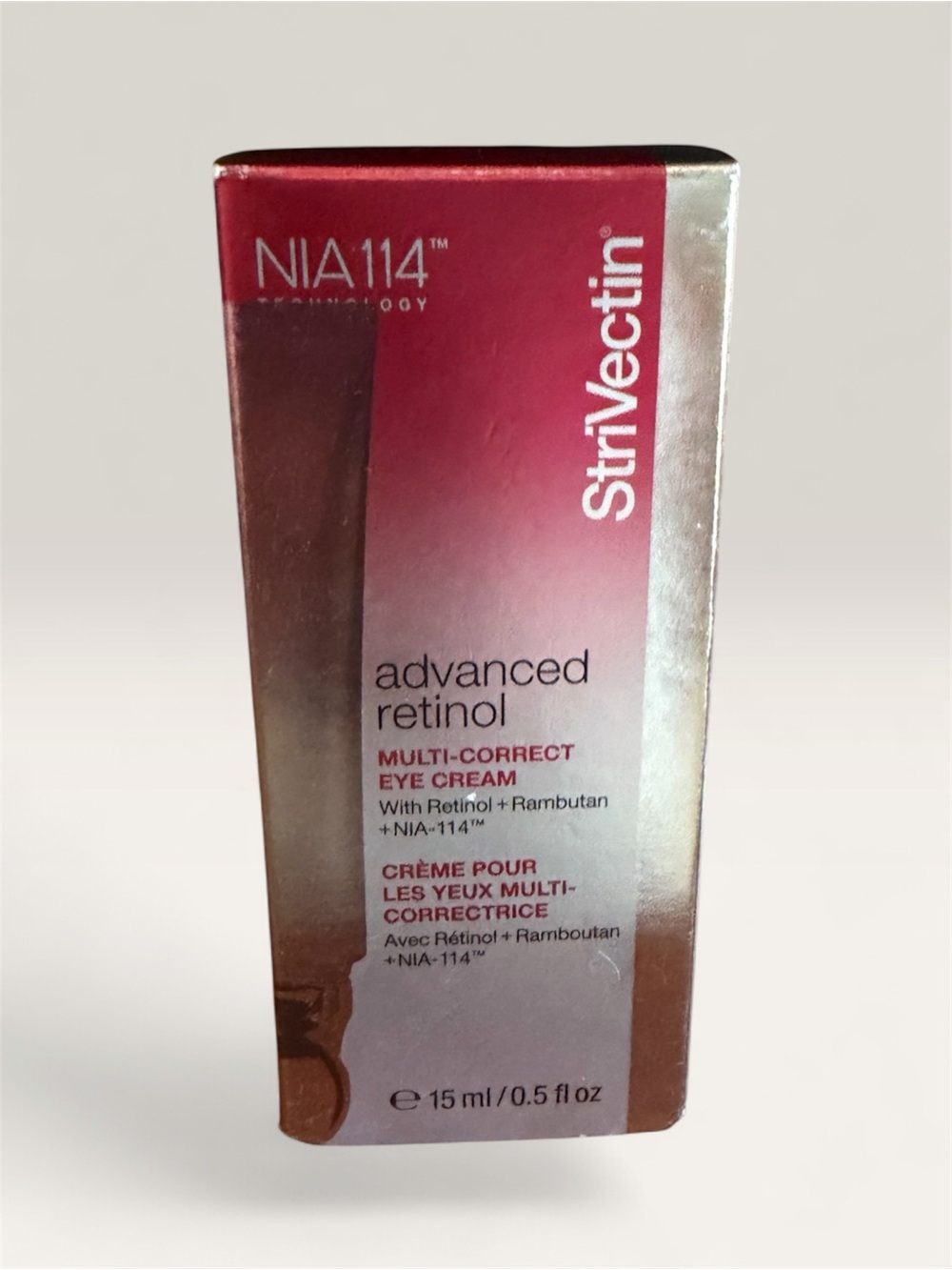 StriVectin Advanced Retinol Multi-Correct Eye Cream - Pink and Silver Packaging
